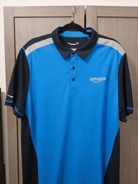 Amazon Issued Driver Men’s Polo Shirt - Brand New